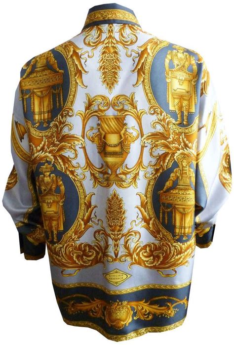 vintage versace shirt mens|vintage Versace for men.